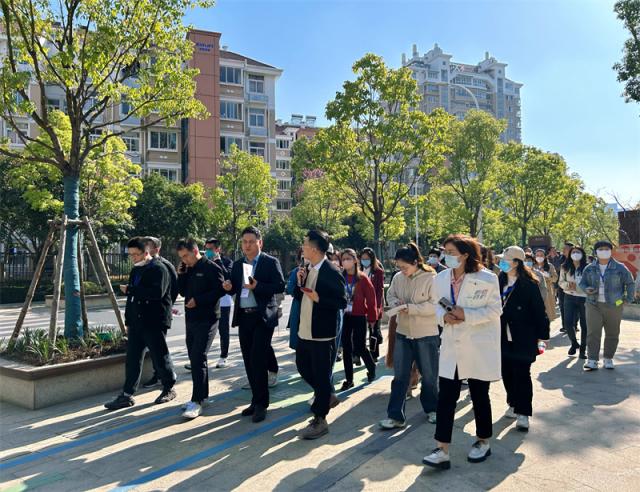 宁夏未来社区智慧住建系统领导干部前往葛巷未来社区，缤纷未来社区参观学习  第1张